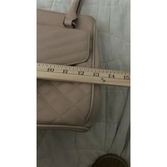 Nine West Women's Pink Satchel Handbag with Multiple Pockets - Picture 9 of 10